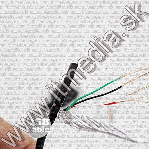 Image of SAMSUNG USB - microUSB cable 1m ECB-DU4AWC (IT11760)